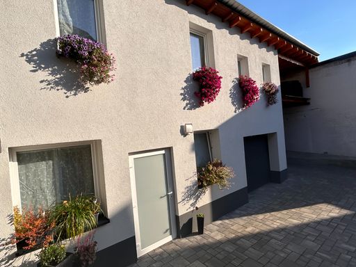 Außen-Ansicht Ferienwohnung Nestblick und Hofblick 